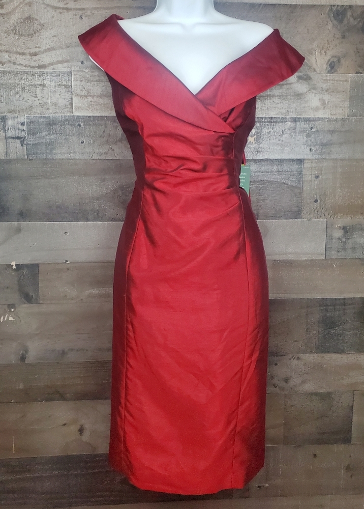 Jones Wear Boat Neck Sheath Dress